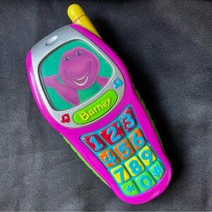 2002 Barney play phone